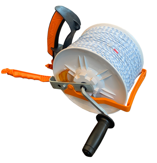 Gallagher Geared Reel With PVC Handle and 200m Poly Tape